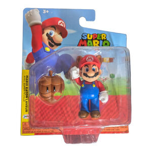 Nintendo - Raccoon Mario with Super Leaf 2.5" Figure NIB